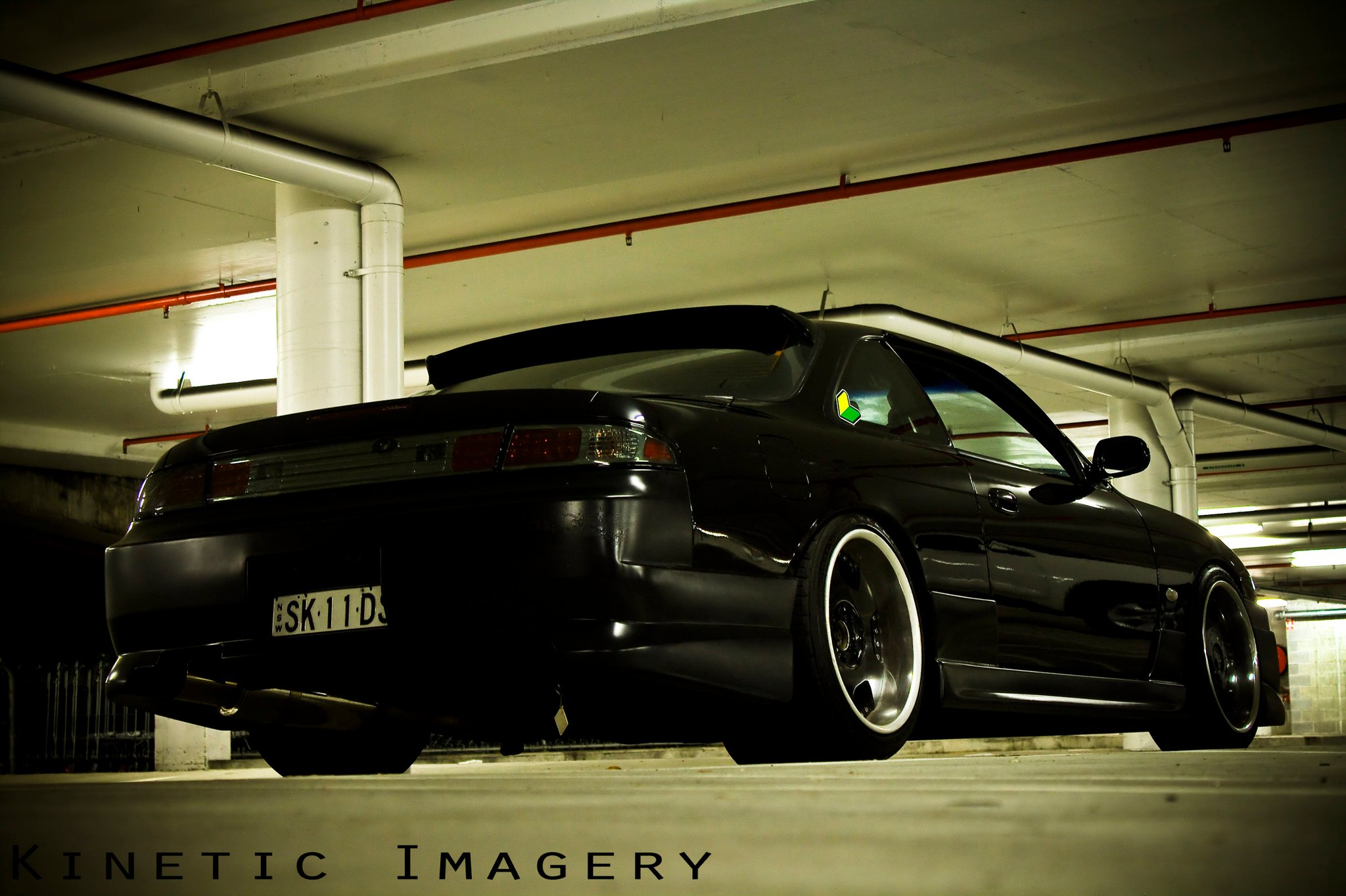 photo 2 Nissan S14 custom wheels SSR Vienna Dish Model II 18x9.0, ET -1, tire size 225/40 R18. 18x10.0 ET+17 225/40 R18