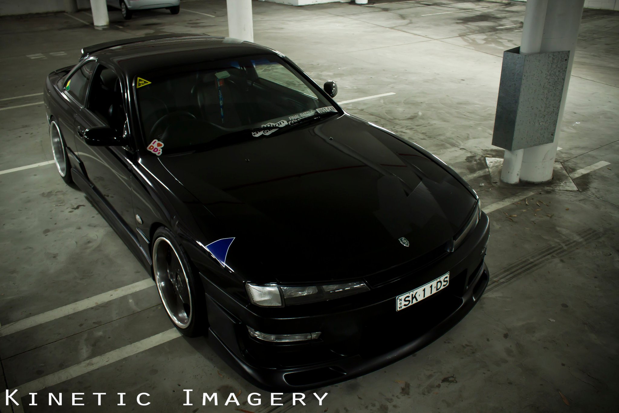 photo 3 Nissan S14 custom wheels SSR Vienna Dish Model II 18x9.0, ET -1, tire size 225/40 R18. 18x10.0 ET+17 225/40 R18