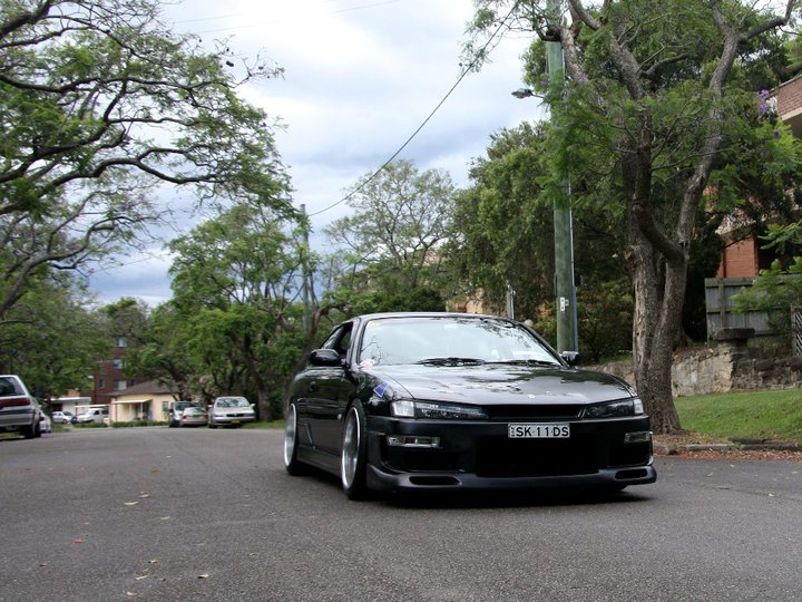 photo 14 Nissan S14 custom wheels SSR Vienna Dish Model II 18x9.0, ET -1, tire size 225/40 R18. 18x10.0 ET+17 225/40 R18