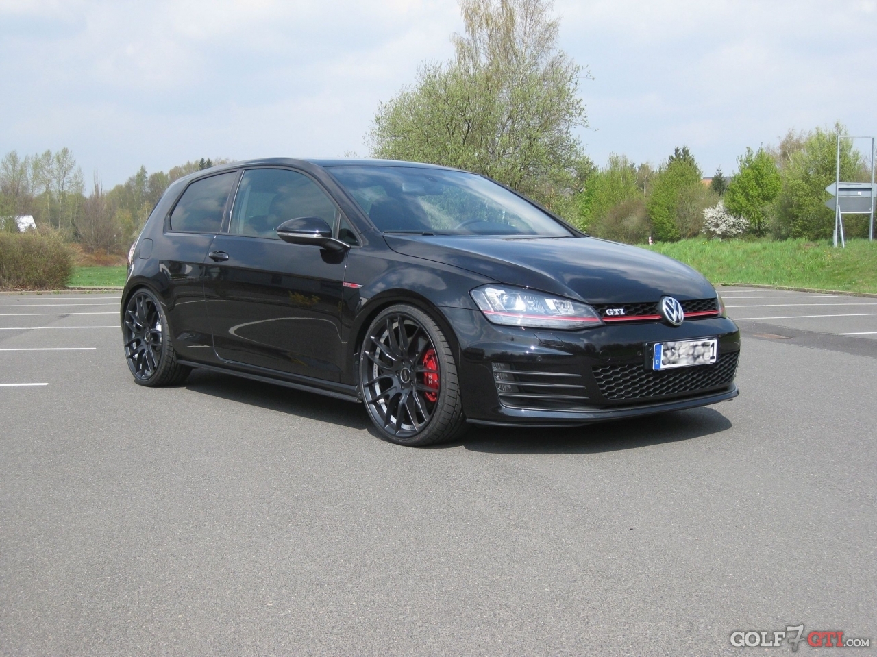 photo 2 Volkswagen GTI custom wheels 20x8.5, ET +45, tire size 235/30 R20. x ET