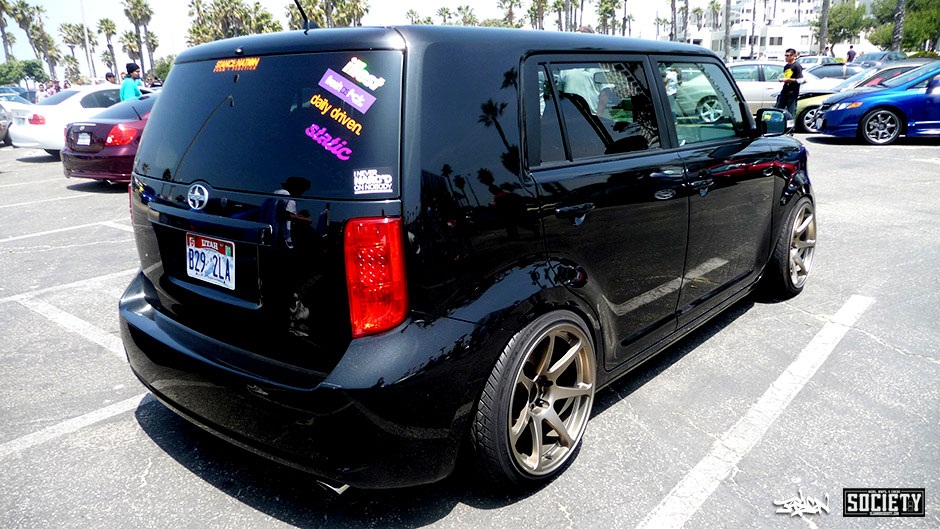 photo 5 Scion xB custom wheels MB Battle 18x9.5, ET +15, tire size 225/40 R18. x ET 