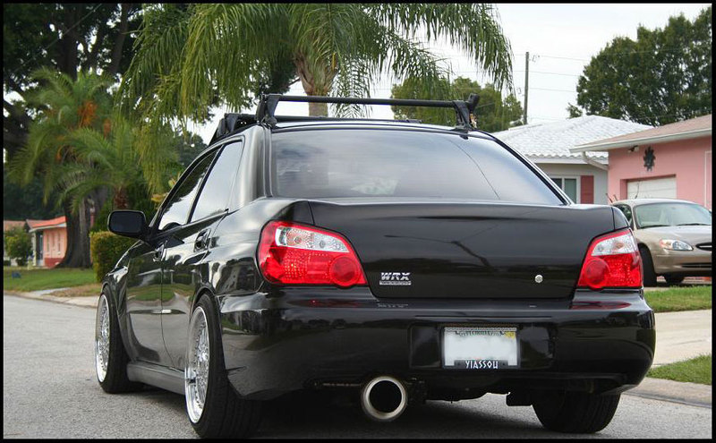 photo 5 Subaru Impreza WRX custom wheels BBS RS 17x8.0, ET +7, tire size 205/45 R17. 17x9.0 ET+10 215/45 R17