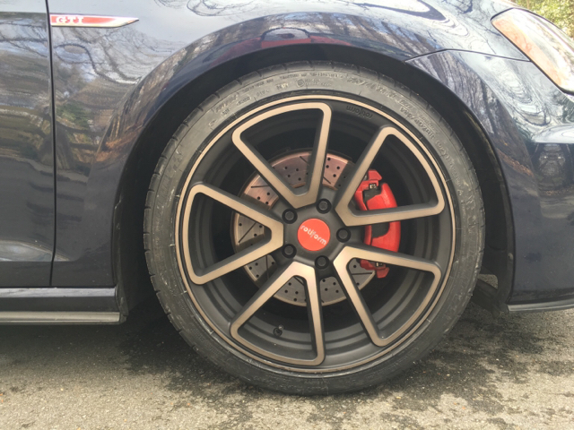photo 1 Volkswagen GTI custom wheels Rotiform SPF 18x, ET , tire size 225/40 R18. x ET