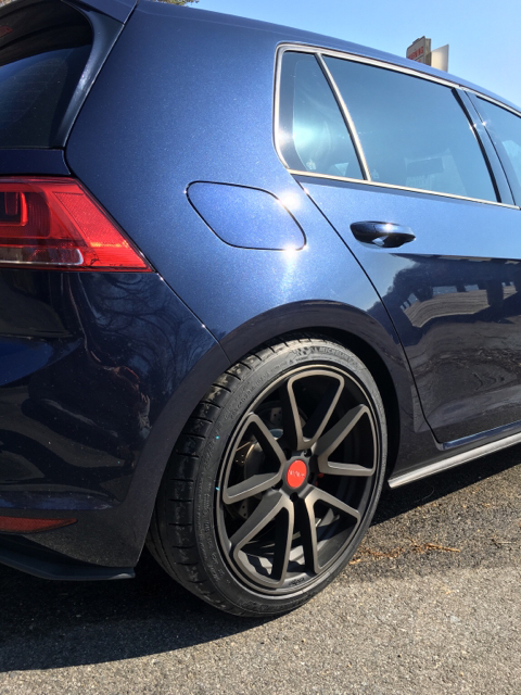photo 2 Volkswagen GTI custom wheels Rotiform SPF 18x, ET , tire size 225/40 R18. x ET