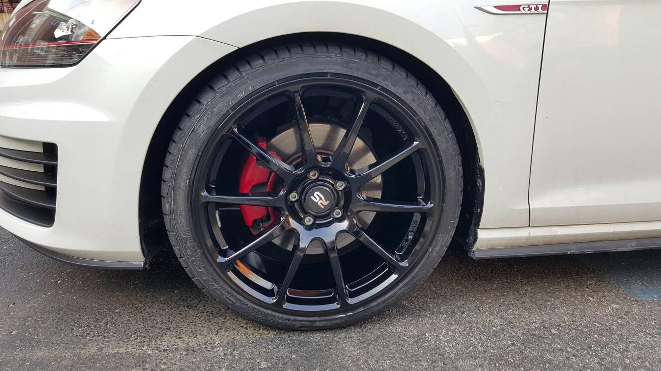 photo 2 Volkswagen GTI custom wheels Neuspeed  RSE102 19x8.5, ET +45, tire size 235/35 R19. x ET 