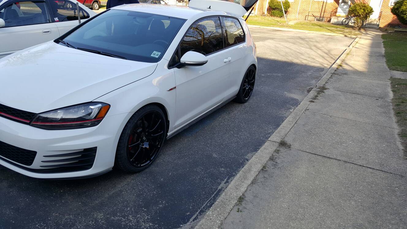 photo 3 Volkswagen GTI custom wheels Neuspeed  RSE102 19x8.5, ET +45, tire size 235/35 R19. x ET 