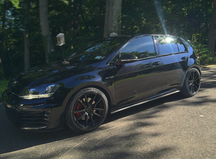 photo 1 Volkswagen GTI custom wheels VWR sport  18x8.5, ET +45, tire size 235/40 R18. 18x8.5 ET+35 