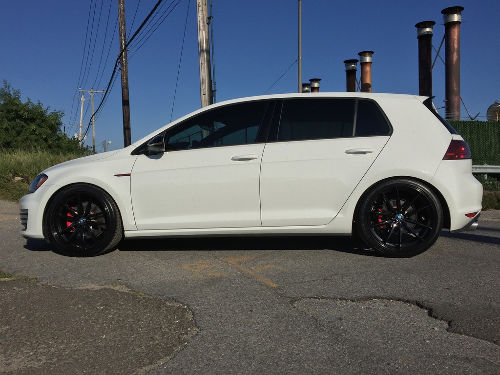 photo 2 Volkswagen GTI custom wheels Konig Oversteer 19x8.5, ET , tire size 235/35 R19. x ET