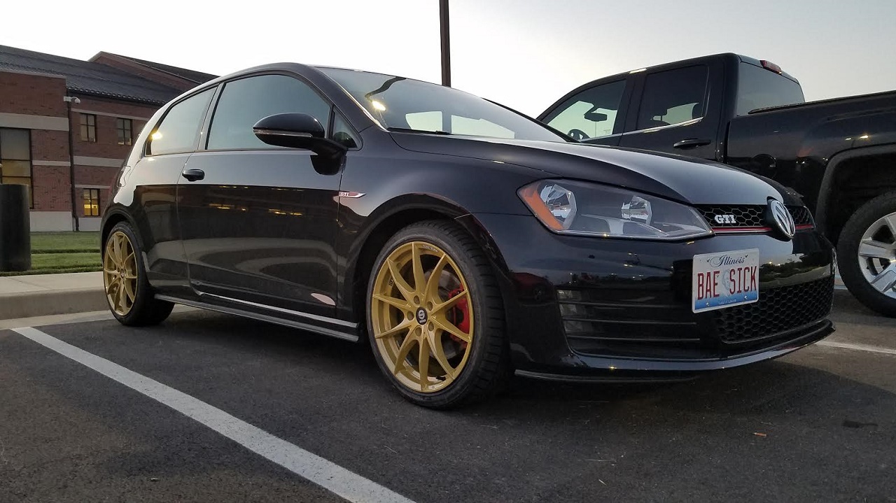 photo 1 Volkswagen GTI custom wheels Trofeo 18x8.0, ET +45, tire size 225/40 R18. x ET
