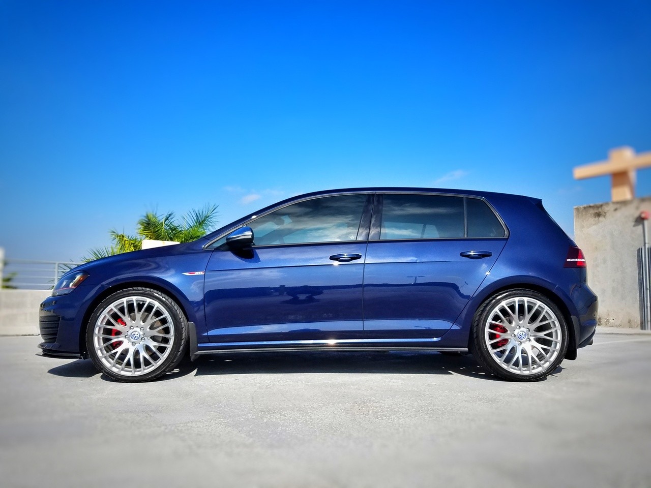 photo 1 Volkswagen GTI custom wheels Privat Weiden 19x8.0, ET +40, tire size 235/35 R19. x ET