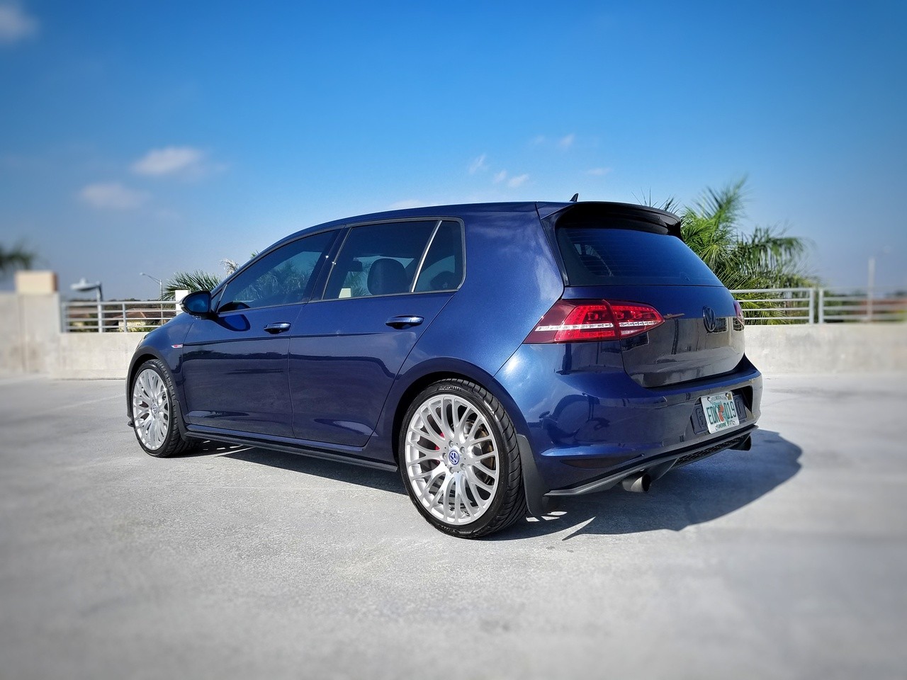 photo 2 Volkswagen GTI custom wheels Privat Weiden 19x8.0, ET +40, tire size 235/35 R19. x ET