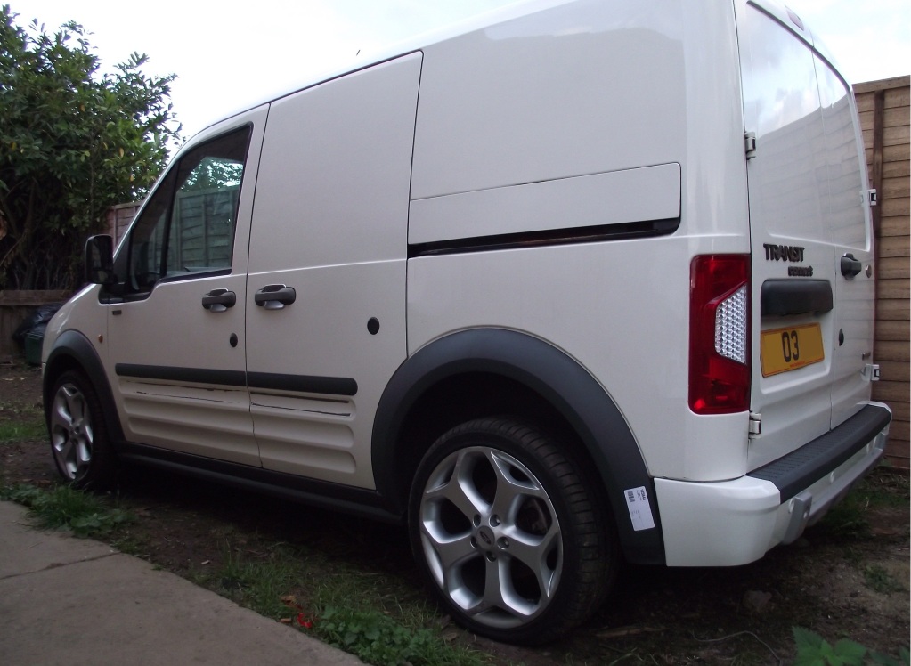 photo 1 Ford Transit Connect custom wheels Connect  18x, ET , tire size 225/40 R18. x ET 