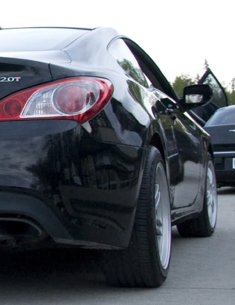 photo 1 Hyundai Genesis Coupe custom wheels 18x9.5, ET +15, tire size X R18. x ET