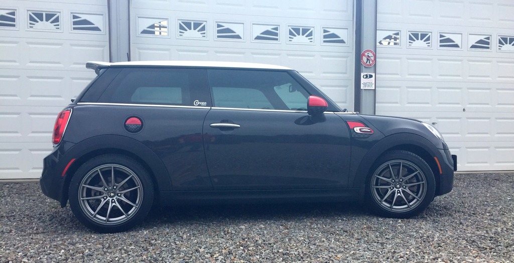 photo 1 MINI Cooper S custom wheels Konig  Oversteer  17x8.0, ET +45, tire size 215/45 R17. x ET 