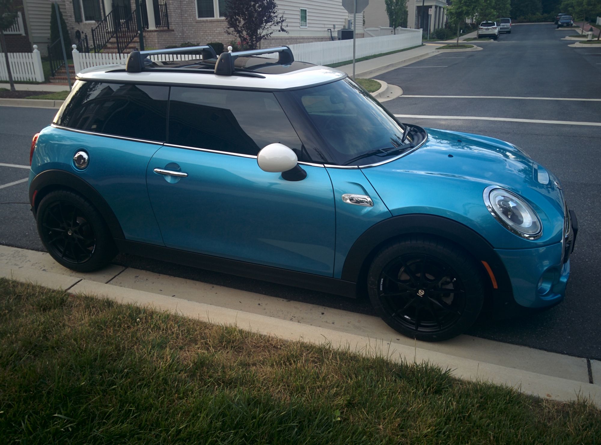 photo 3 MINI Cooper S custom wheels Sparco  Trofeo 5 17x7.5, ET +48, tire size 225/45 R17. x ET 