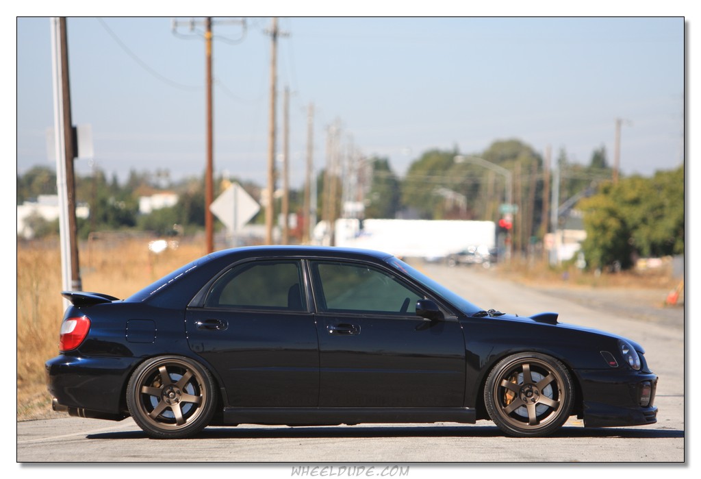 photo 1 Subaru Impreza WRX custom wheels Rota Grid 18x9.5, ET +38, tire size 255/35 R18. x ET 