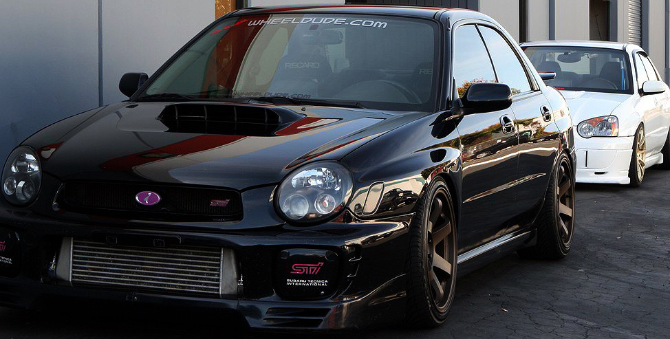 photo 4 Subaru Impreza WRX custom wheels Rota Grid 18x9.5, ET +38, tire size 255/35 R18. x ET 