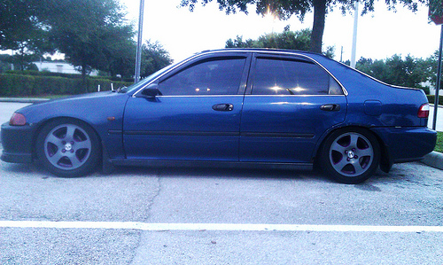 photo 2 Honda Civic custom wheels GSR  Fat  x, ET , tire size 195/50 R. x ET 