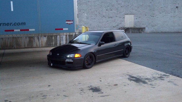 photo 1 Honda Civic custom wheels Rota  Slips  15x, ET +40, tire size 215/45 R15. x ET 195/50 R