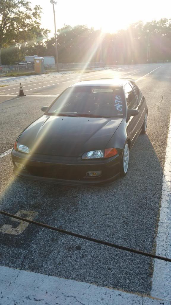 photo 2 Honda Civic custom wheels Drag DR31 16x7.0, ET +40, tire size 195/ R16. x ET 205/ R