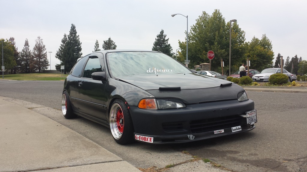 photo 2 Honda Civic custom wheels   15x8.25, ET +25, tire size 195/45 R15. x ET 
