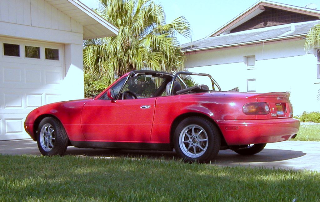 photo 1 Mazda MX-5 custom wheels Volk  CE28N  14x5.5, ET +46, tire size X R14. x ET 