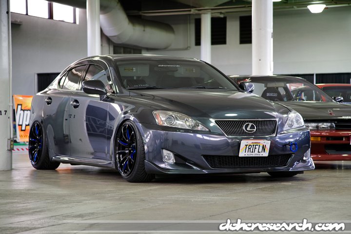 photo 1 Lexus IS 350 custom wheels Weds SA55M 18x10.0, ET +18, tire size 215/40 R18. 18x10.0 ET+13 225/40 R18