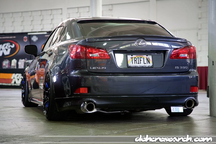 photo 2 Lexus IS 350 custom wheels Weds SA55M 18x10.0, ET +18, tire size 215/40 R18. 18x10.0 ET+13 225/40 R18