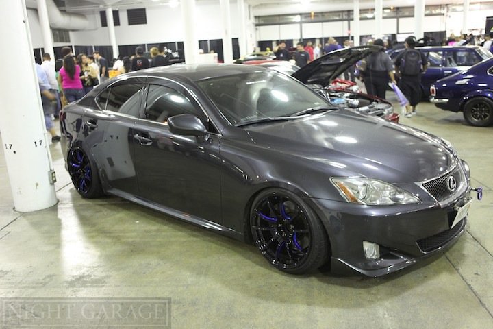 photo 3 Lexus IS 350 custom wheels Weds SA55M 18x10.0, ET +18, tire size 215/40 R18. 18x10.0 ET+13 225/40 R18