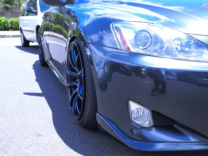 photo 5 Lexus IS 350 custom wheels Weds SA55M 18x10.0, ET +18, tire size 215/40 R18. 18x10.0 ET+13 225/40 R18