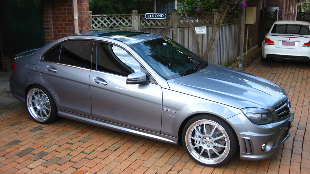 photo 4 Mercedes-Benz C-Class custom wheels HRE Comp93 20x8.5, ET +47, tire size 245/30 R20. 20x10.0 ET+51 285/25 R20