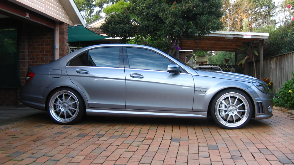 photo 5 Mercedes-Benz C-Class custom wheels HRE Comp93 20x8.5, ET +47, tire size 245/30 R20. 20x10.0 ET+51 285/25 R20