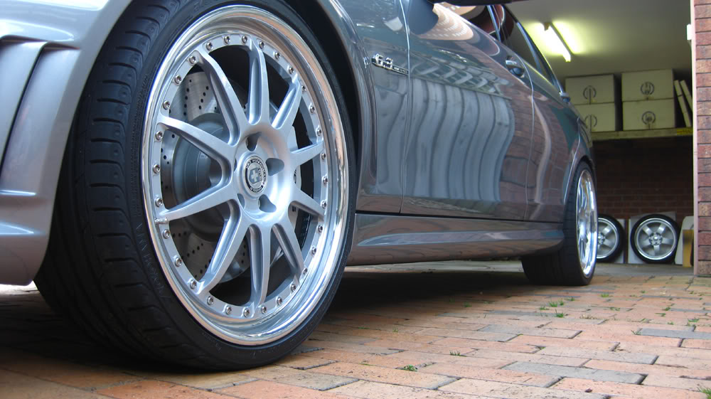 photo 2 Mercedes-Benz C-Class custom wheels HRE Comp93 20x8.5, ET +47, tire size 245/30 R20. 20x10.0 ET+51 285/25 R20