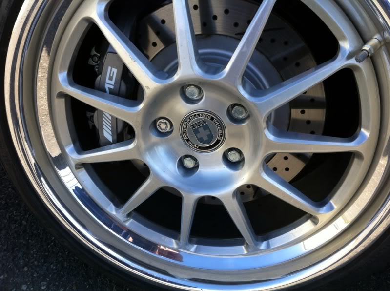 photo 1 Mercedes-Benz C-Class custom wheels HRE 563c 19x8.5, ET +44, tire size X R19. 19x9.5 ET+52