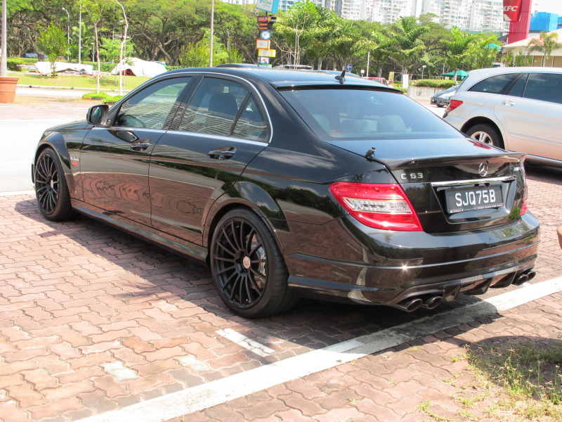 photo 3 Mercedes-Benz C-Class custom wheels Advan F15 19x8.5, ET +45, tire size X R19. 19x9.5 ET+50