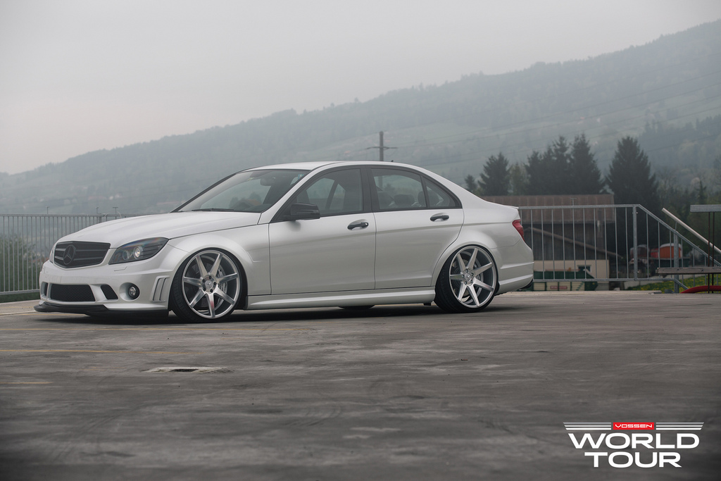 photo 2 Mercedes-Benz C-Class custom wheels Vossen VVS-CV7 20x9.0, ET , tire size X R20. 20x10.5 ET