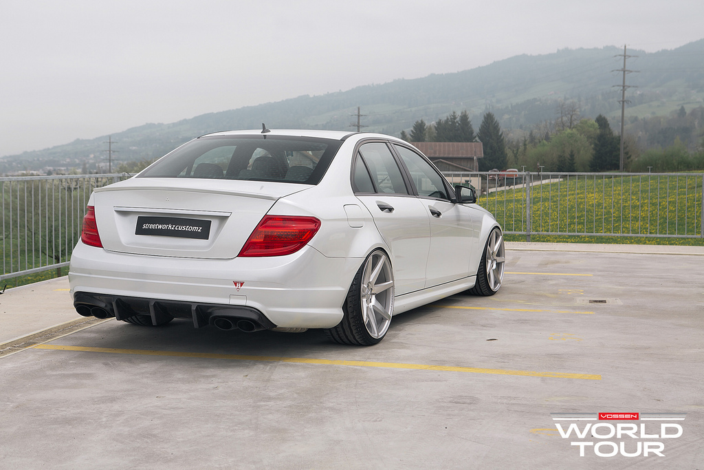 photo 5 Mercedes-Benz C-Class custom wheels Vossen VVS-CV7 20x9.0, ET , tire size X R20. 20x10.5 ET