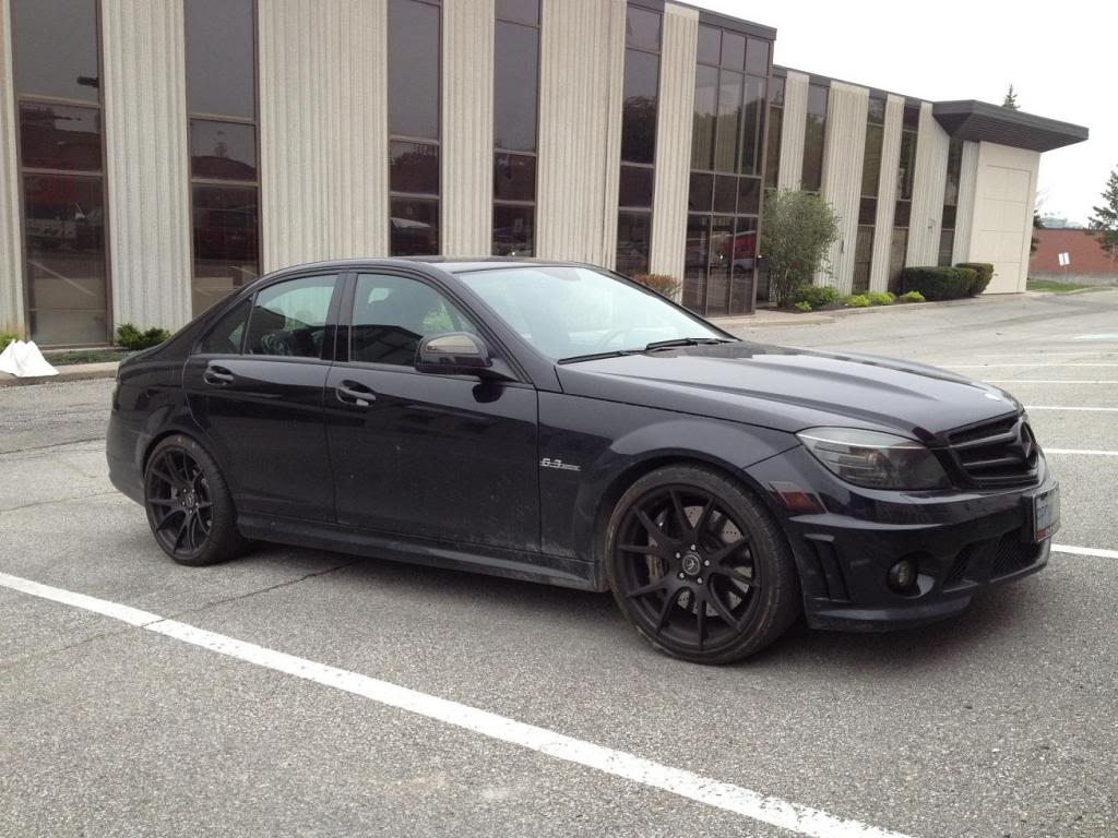 photo 1 Mercedes-Benz C-Class custom wheels Forgestar  CF5V 19x8.5, ET +45, tire size 235/35 R19. 19x9.5 ET+48 265/30 R19