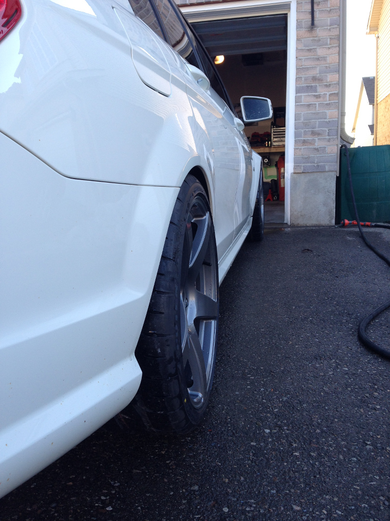 photo 4 Mercedes-Benz C-Class custom wheels Forgestar CF5 19x8.5, ET +40, tire size 245/35 R19. 19x10.0 ET+55 275/30 R19