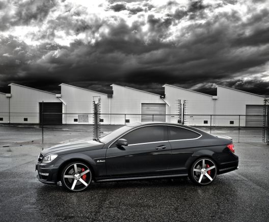 photo 1 Mercedes-Benz C-Class custom wheels Vossen CV3 20x8.5, ET +3, tire size 235/30 R20. 20x10.5 ET+5 275/25 R20