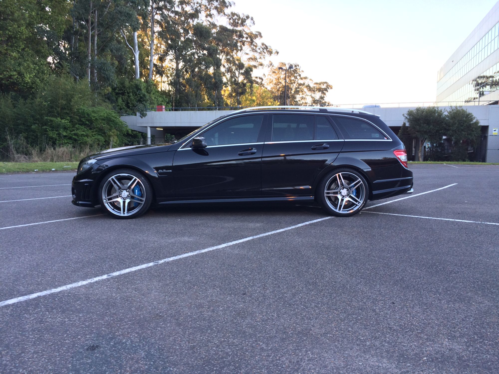 photo 1 Mercedes-Benz C-Class custom wheels 19x8.5, ET +40, tire size 235/35 R19. 19x9.5 ET+48 265/30 R19