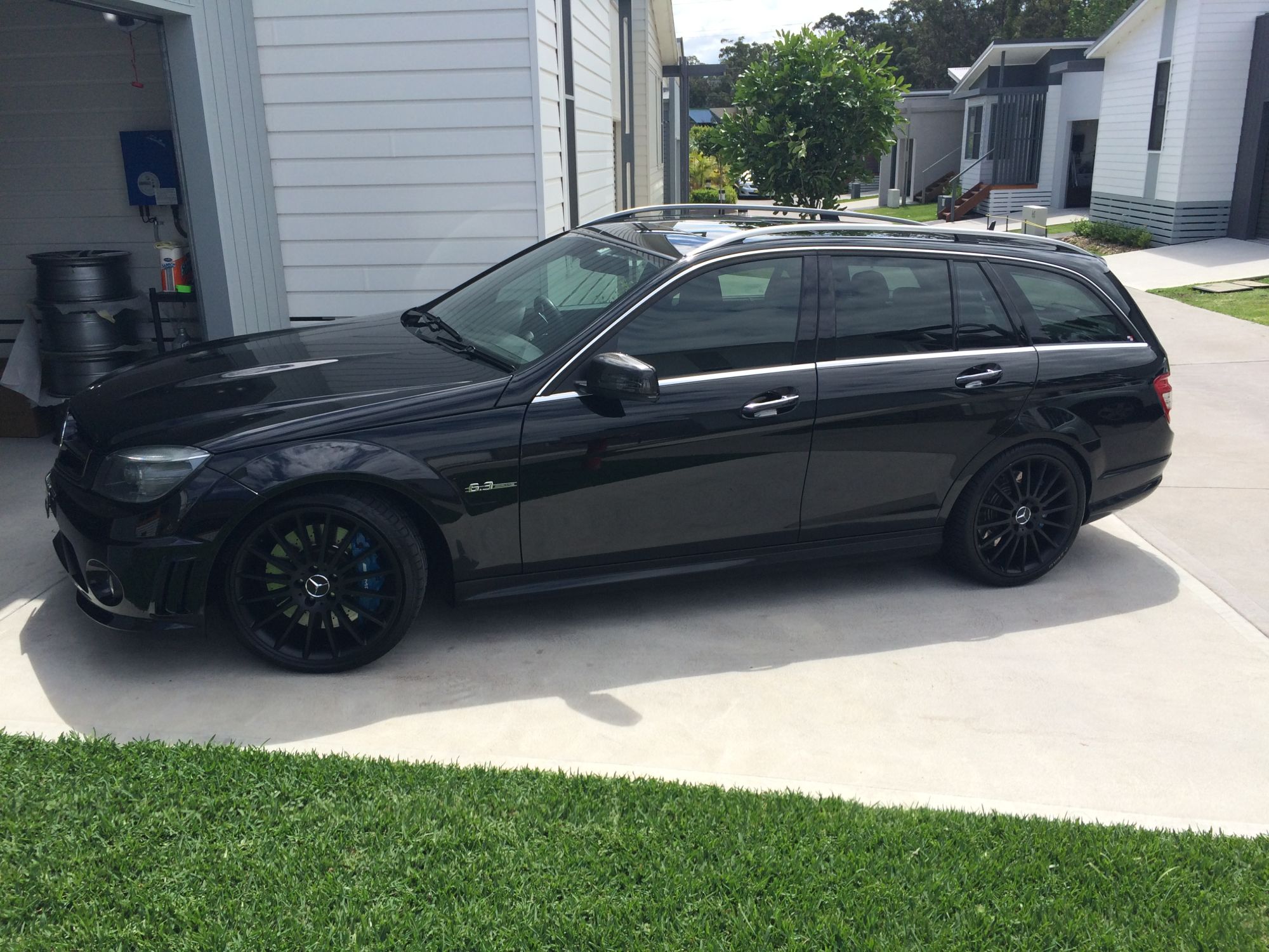 photo 1 Mercedes-Benz C-Class custom wheels AMG Multispokes 19x8.5, ET +45, tire size 235/35 R19. 19x9.5 ET+53 265/30 R19