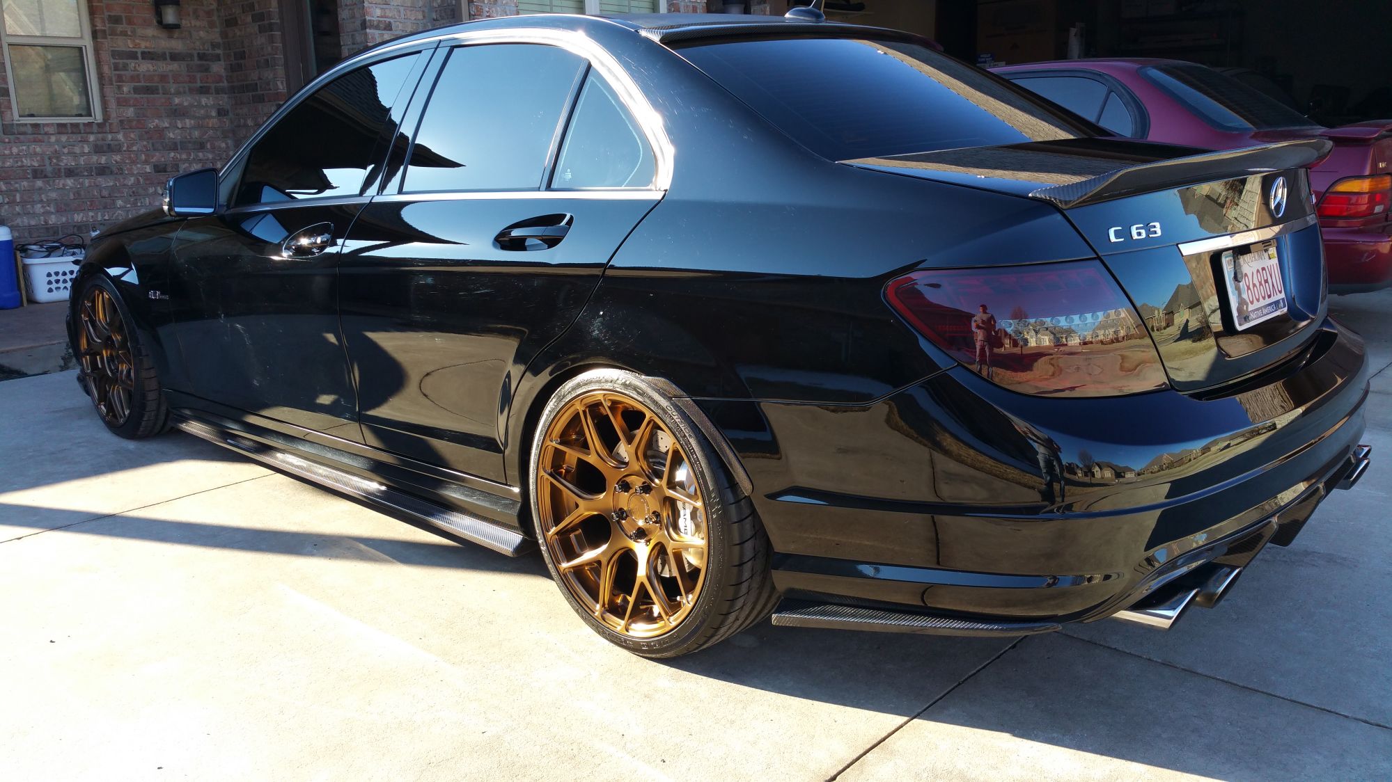 photo 3 Mercedes-Benz C-Class custom wheels Avant Garde M590 18x9.5, ET +45, tire size 235/35 R18. 19x9.5 ET+45 265/30 R19
