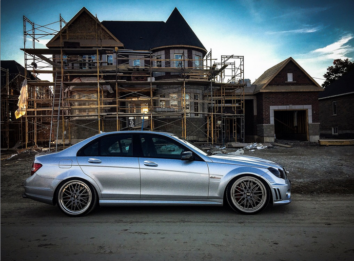 photo 1 Mercedes-Benz C-Class custom wheels HRE  P43S  19x8.5, ET +45, tire size X R19. 19x10.5 ET+45 