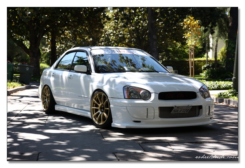 photo 5 Subaru Impreza WRX STi custom wheels Rota G-Force 18x9.0, ET +35, tire size 225/40 R18. x ET