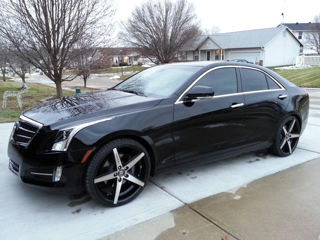 photo 2 Cadillac ATS custom wheels Lexani R-Four 20x8.5, ET +34, tire size X R20. 20x8.5 ET+45
