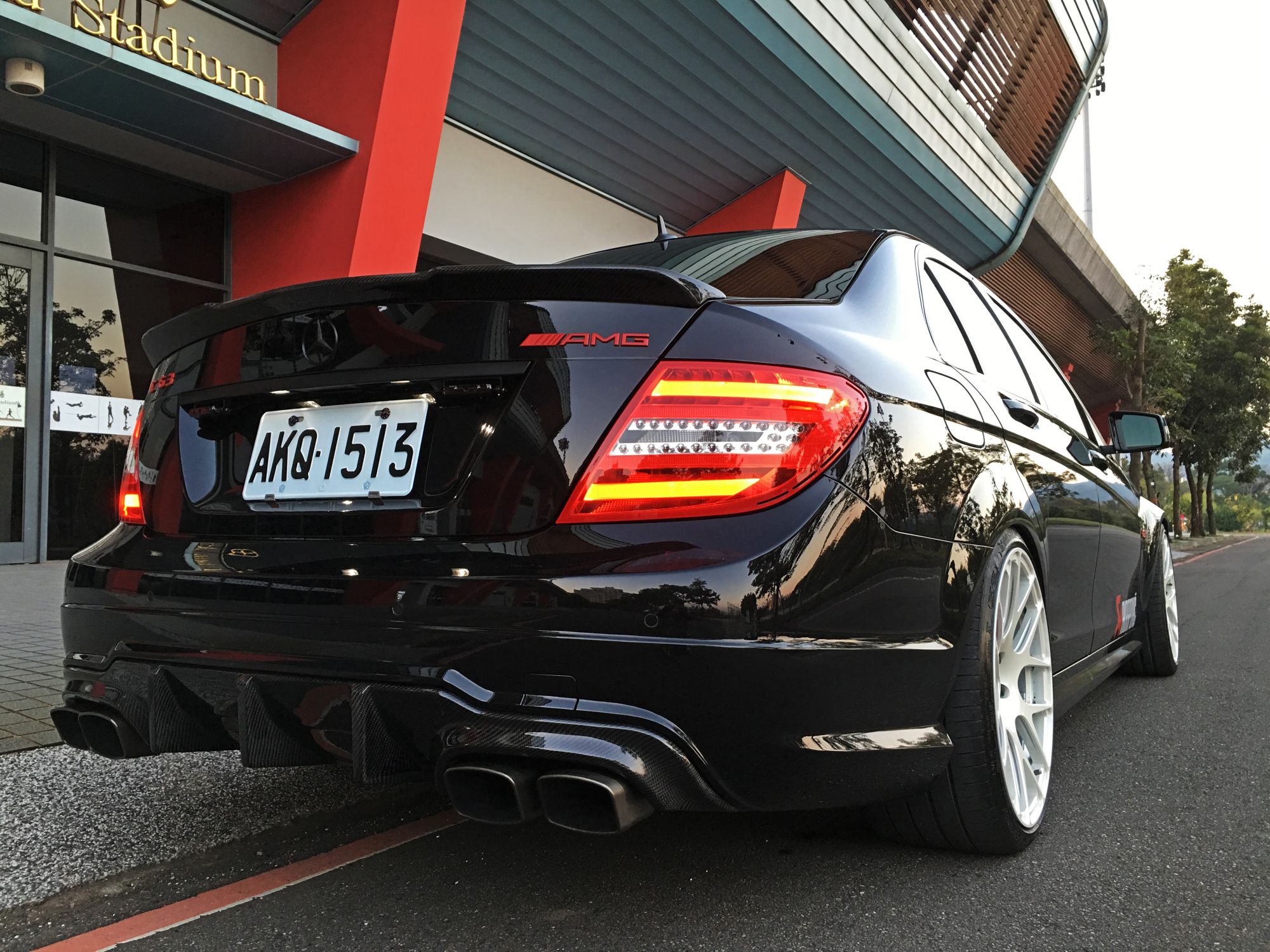 photo 3 Mercedes-Benz C-Class custom wheels Vorsteiner VS140 19x8.5, ET +37, tire size X R19. 19x10.0 ET+50