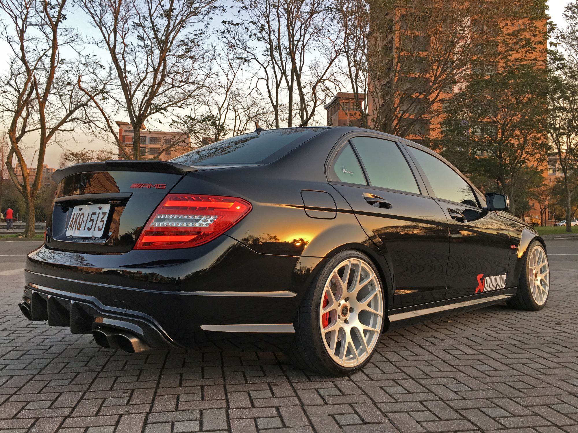 photo 1 Mercedes-Benz C-Class custom wheels Vorsteiner VS140 19x8.5, ET +37, tire size X R19. 19x10.0 ET+50