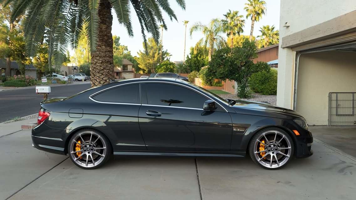 photo 1 Mercedes-Benz C-Class custom wheels HRE P44SC 20x8.5, ET +40, tire size 245/30 R20. 20x10.0 ET+50 285/25 R20