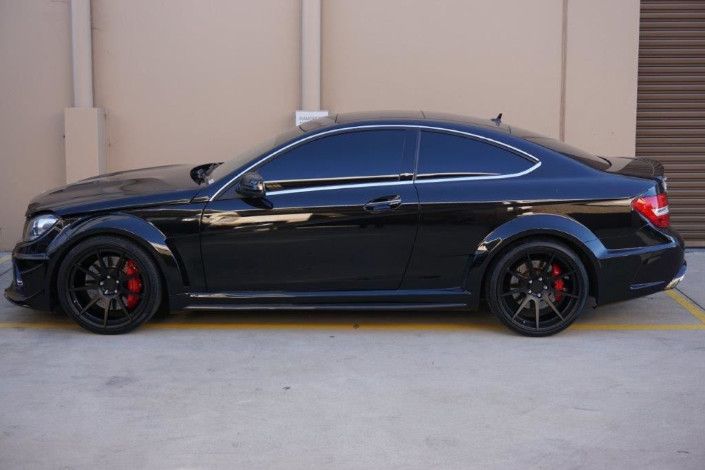 photo 1 Mercedes-Benz C-Class custom wheels Forged Satin  20x9.0, ET +15, tire size 255/30 R20. 20x11.0 ET+25 305/25 R20